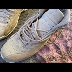 Pink Air Jordan 12’s